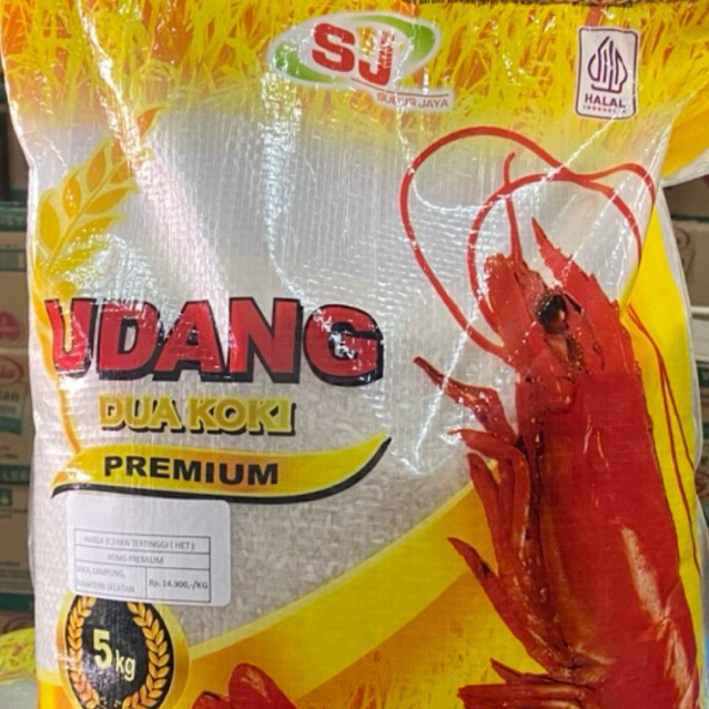 

Beras Udang Dua Koki 5KG | PREMIUM | TERMURAH