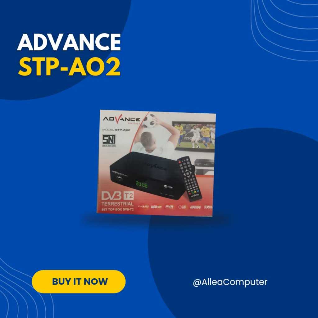 Advance Set Top Box STB A02 TV Digital