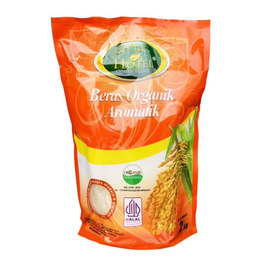 

Hotel Beras Organik Aromatik 2kg