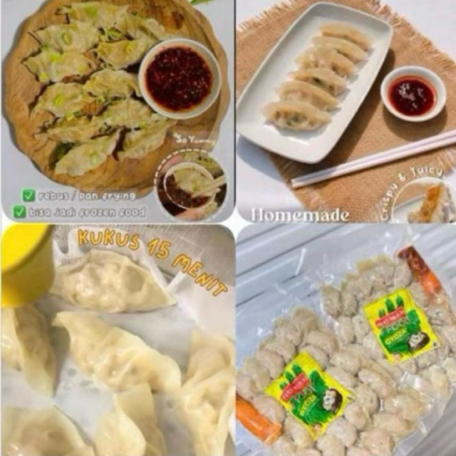 

Gyoza Mini Isi 30pcs Full Daging Free Chili Oil