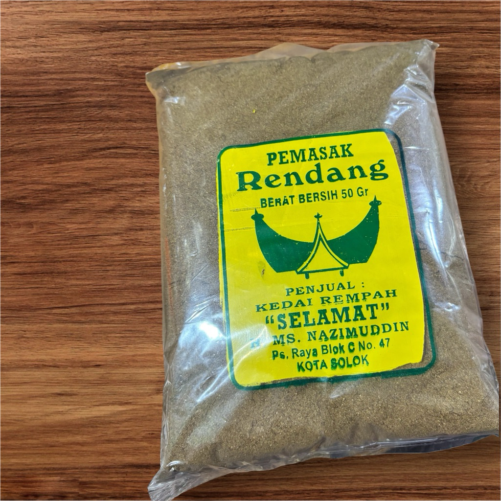 

Bumbu rendang selamat 50gr