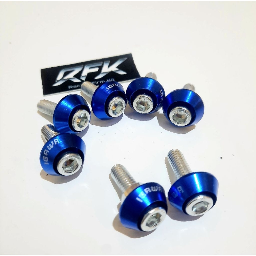 Baut Ring Monel Variasi Kunci L Universal Baut monel Baut Plat Nomor Baut Body Motor Baut Spakbor Mo