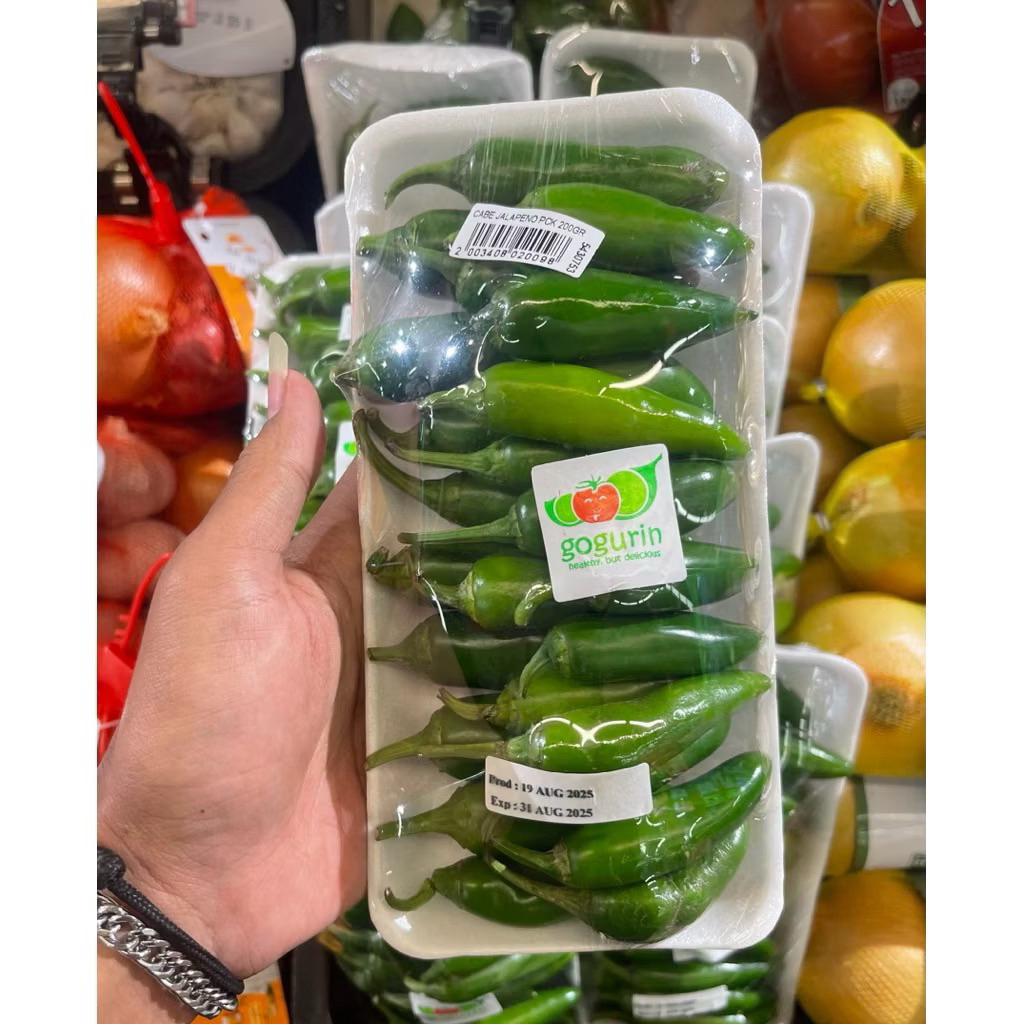 

Cabe Jalapeno Fresh 200grm | Pcs