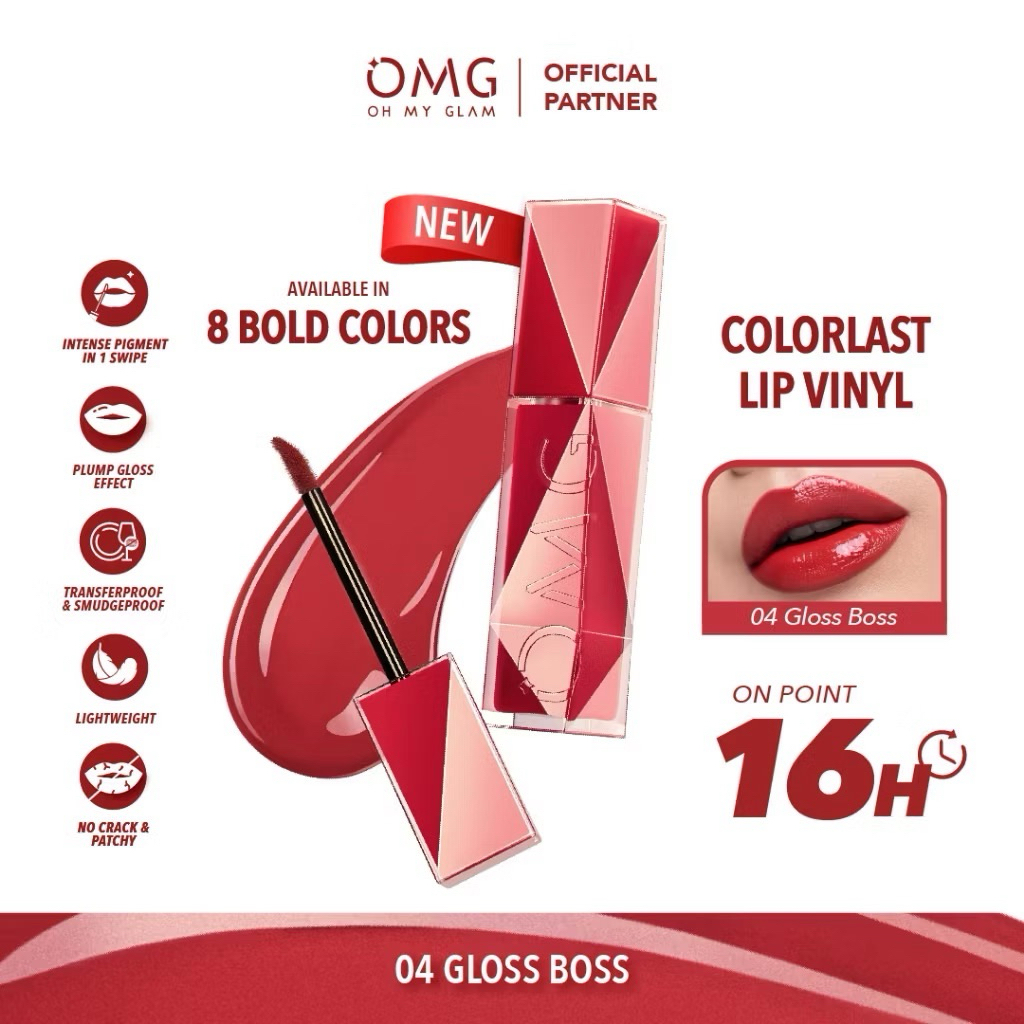 BY.FAST - OMG OH MY GLAM COLORLAST LIP VINYL