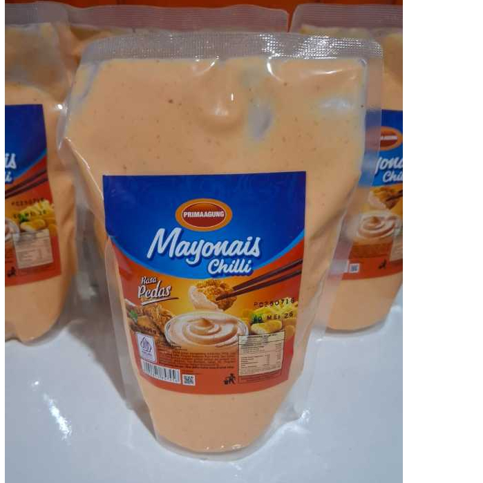 

Mayonais chilli saus pedas prima agung 500 gram