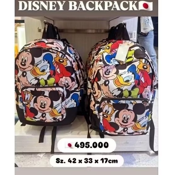 DISNEY BACKPACK ori DISNEY STORE JAPAN
