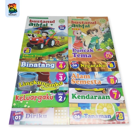 Buku PAUD/TK - Paket Majalah isi 6 Random (Busthanul,Cendekia,Best) eidisi lama