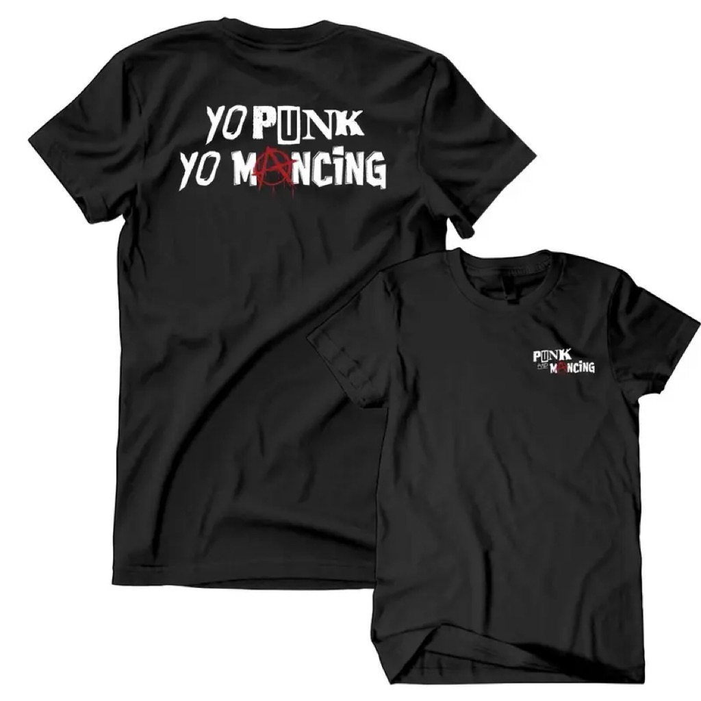 Kaos Punk And Fishing / Baju T-Shrit yo punk yo mancing Custom combed 24s