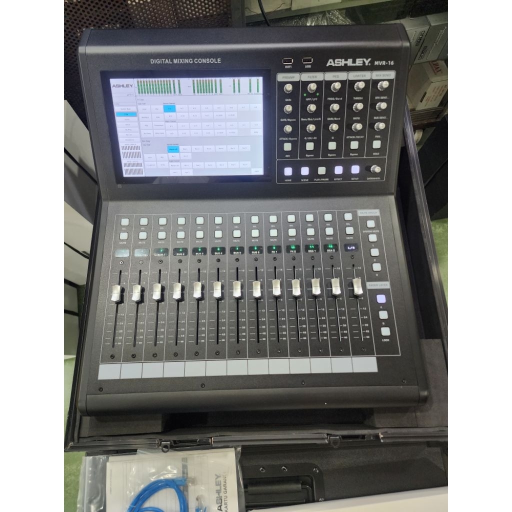 MIXER DIGITAL ASHLEY MVR16 / MVR 16 PLUS HARDCASE – ORIGINAL