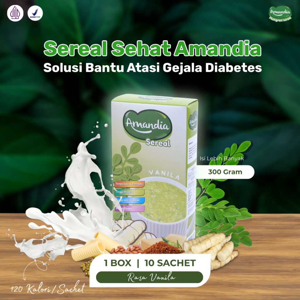 

Amandia Sereal Merupakan Makanan Sehat Berbahan Alami Pilihan Solusi Tepat Atasi Gejala Diabetes