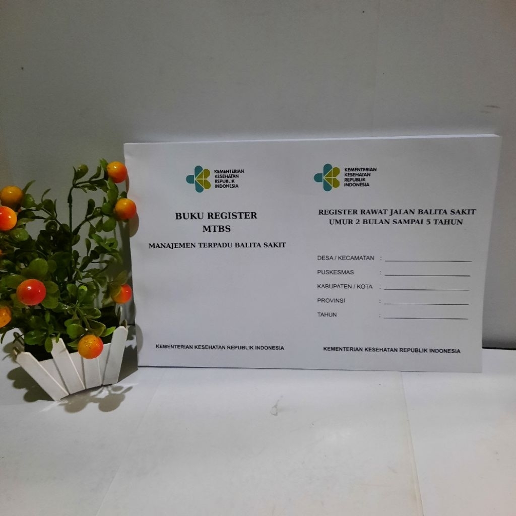 

Buku Register MTBS Umur 2 Bulan Sampai 5 Tahun