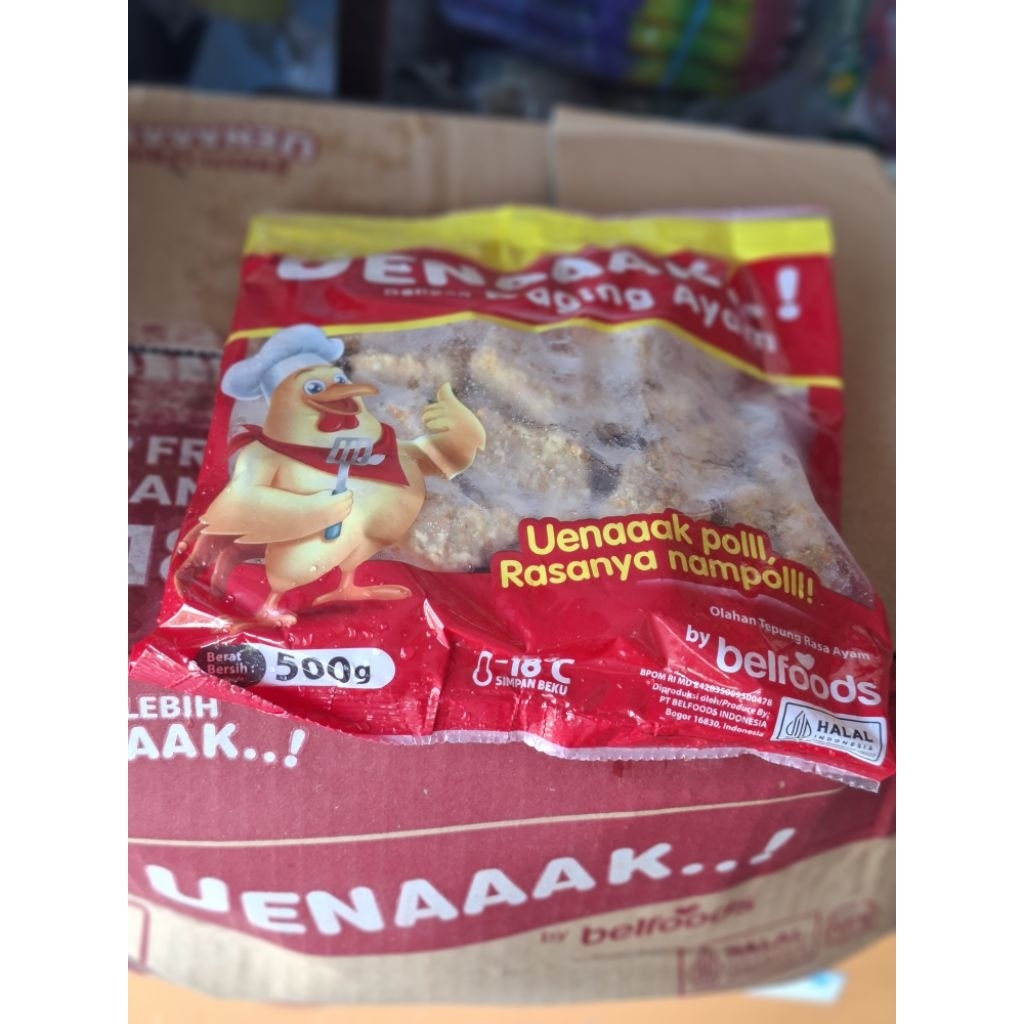 

NAGET UENAAK DAGING AYAM 50O GRAM