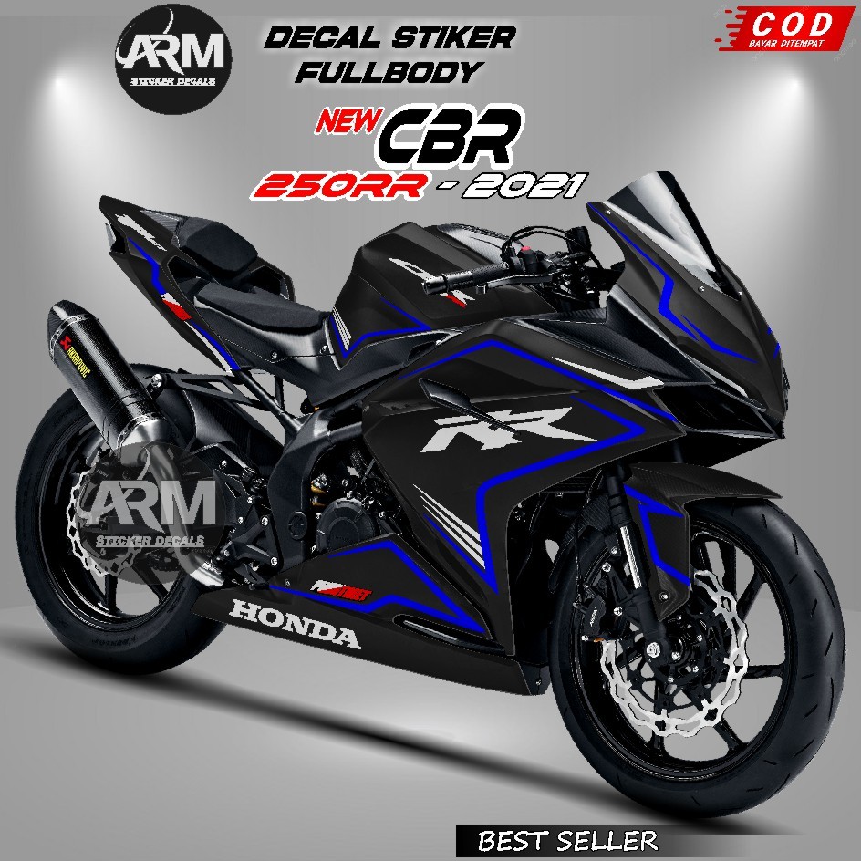 Decal Honda CBR 250 RR Stiker List Racing Warna Full Body Sticker Decal CBR 250 RR Fullbody