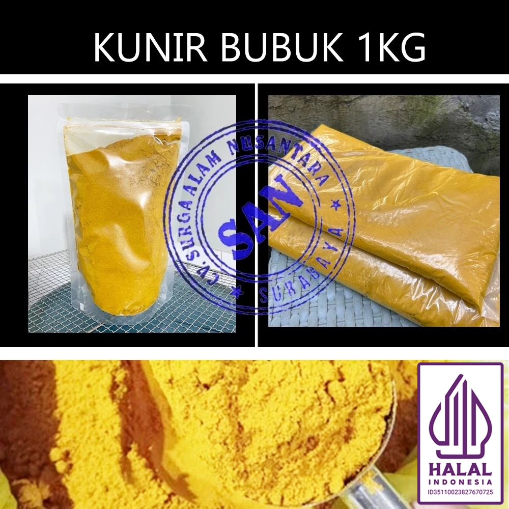 

Kunir Kunyit Kuning Bubuk 1kg
