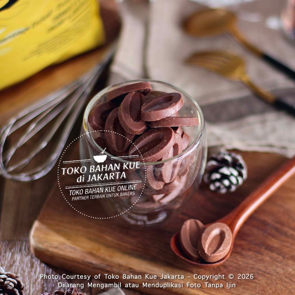 

Valrhona JIVARA 40% Milk Chocolate 100gr Couverture Milk Cokelat Susu