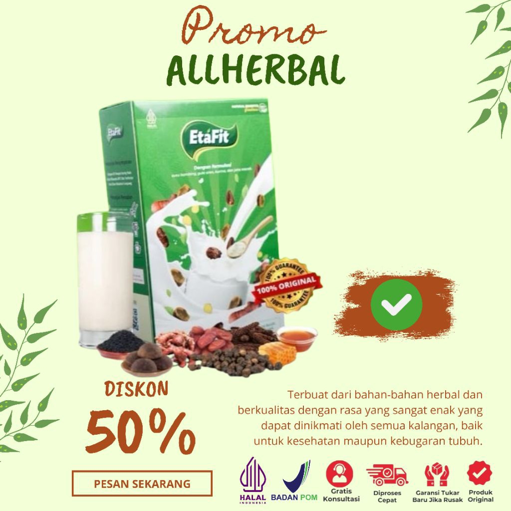 

Etafit - Solusi Atasi Asma Sesak Nafas - Susu Kambing Etawa Bubuk Asli 100% Original