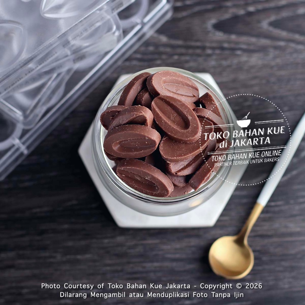 

Valrhona JIVARA 40% Milk Couverture Chocolate 500gr Milk Cokelat Susu