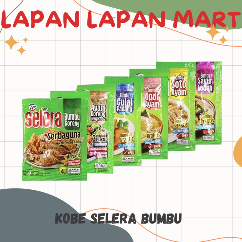 

Kobe Selera Bumbu Serbaguna All Varian