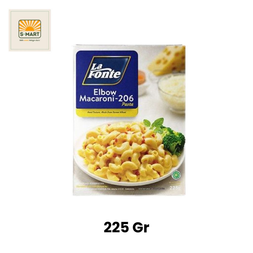 

LA FONTE ELBOW MACARONI 225 GR