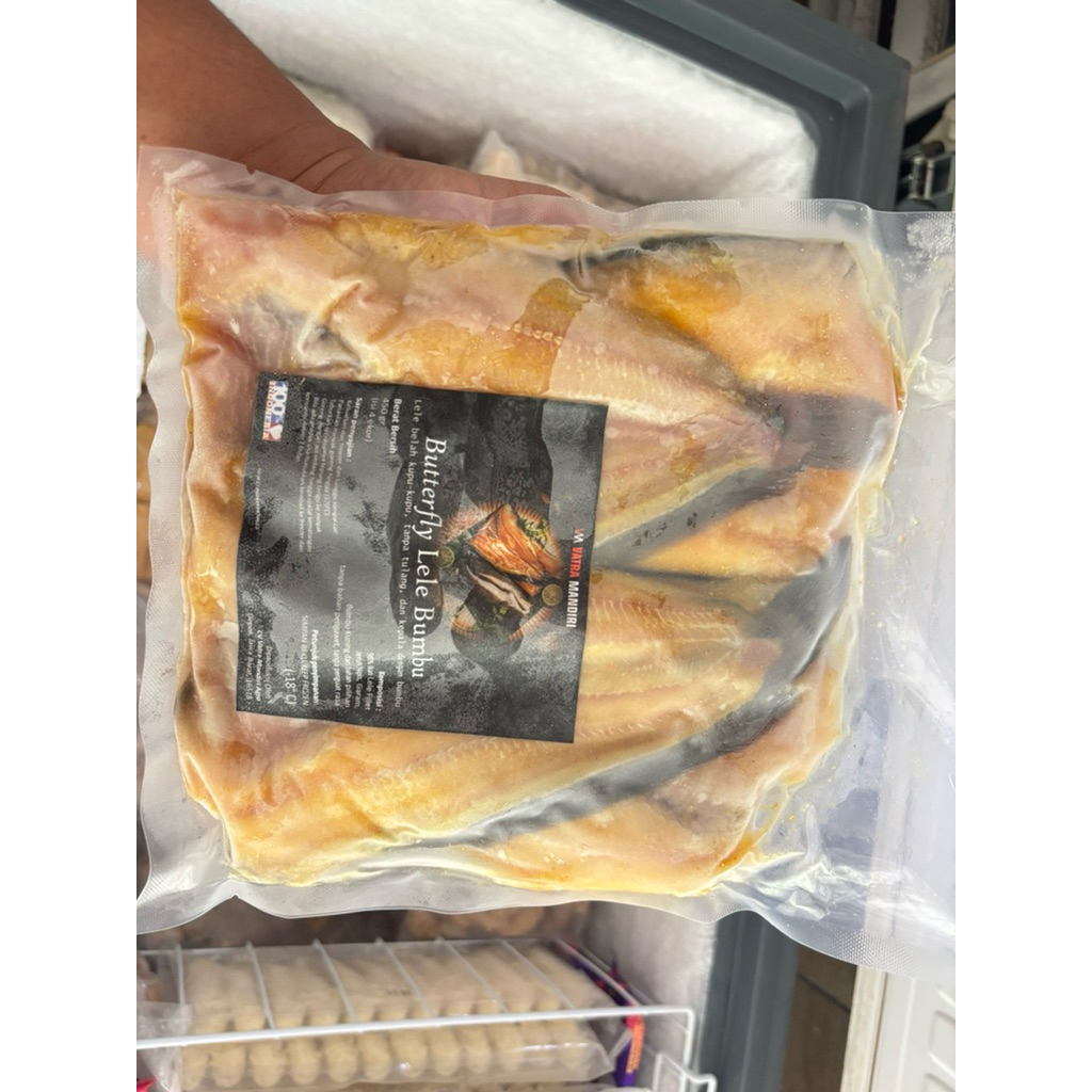 

Lele Fillet bumbu kuning Butterfly 4 pcs