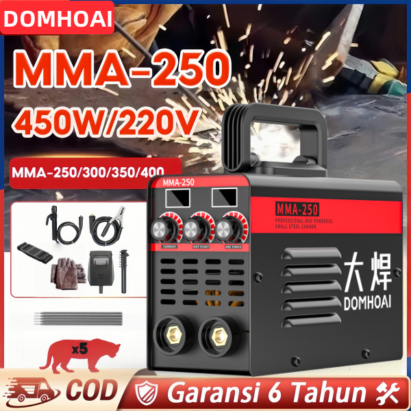 Mesin Las DOMHOAI Mesin Las Listrik MMA Mesin Las Mini Mesin Las Portable Mesin Las Murah