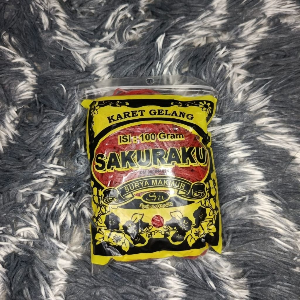 

KARET GELANG MERAH SAKURAKU