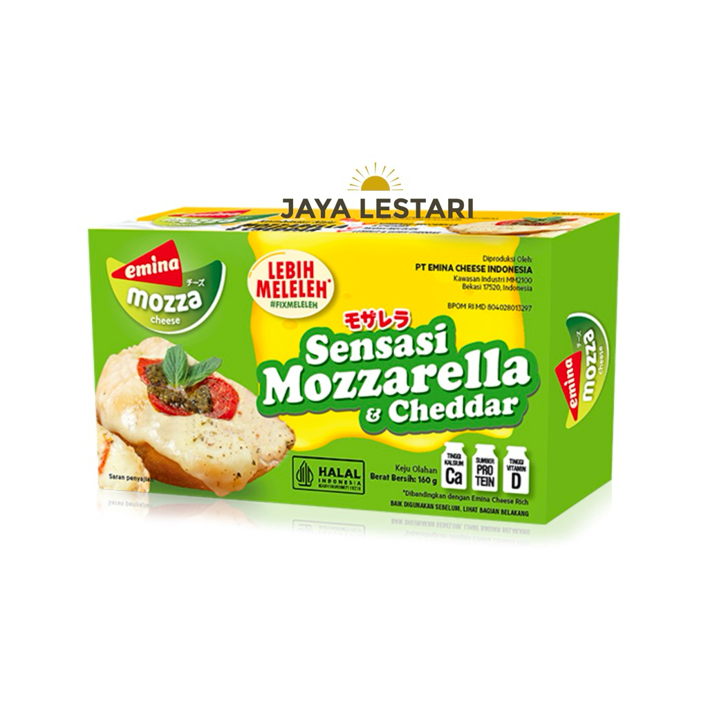 

Emina Mozzarella Cheddar Cheese (160g)