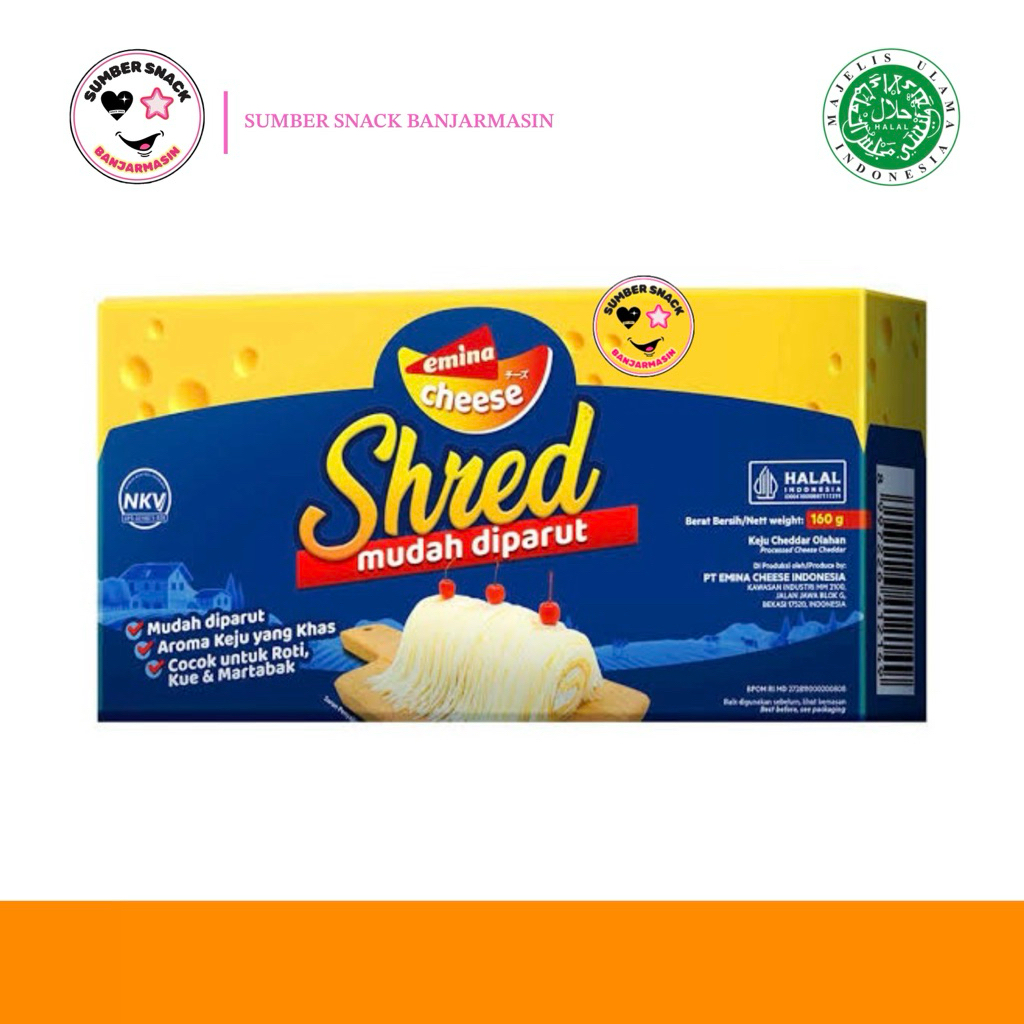 

Emina Cheese Shred (160g)