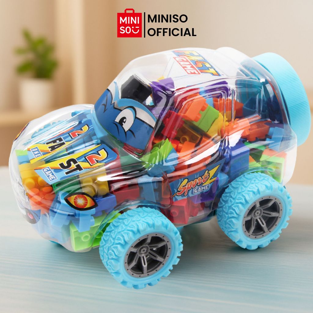 MINISO TOY - Miniso x Big Building Blocks - Sports Car Mainan Mobil Anak Maina Kreatif Anak