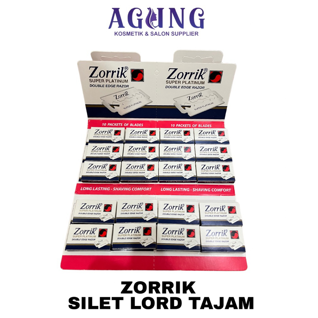 Zorrik Silet Shaving| Isi 20 Pack
