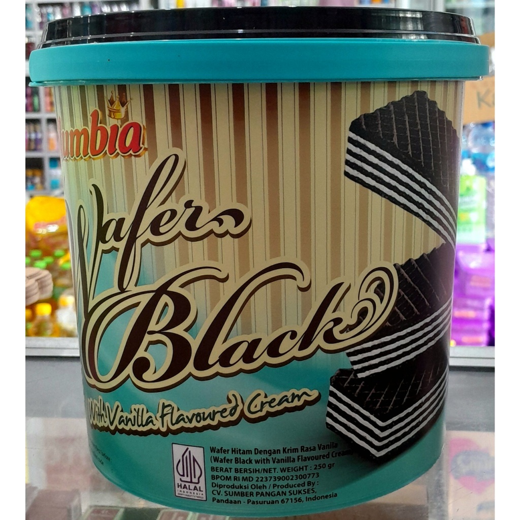 

Columbia Wafer Krim Black Vanilla 250 gr Biskuit lebaran / Edisi Lebaran