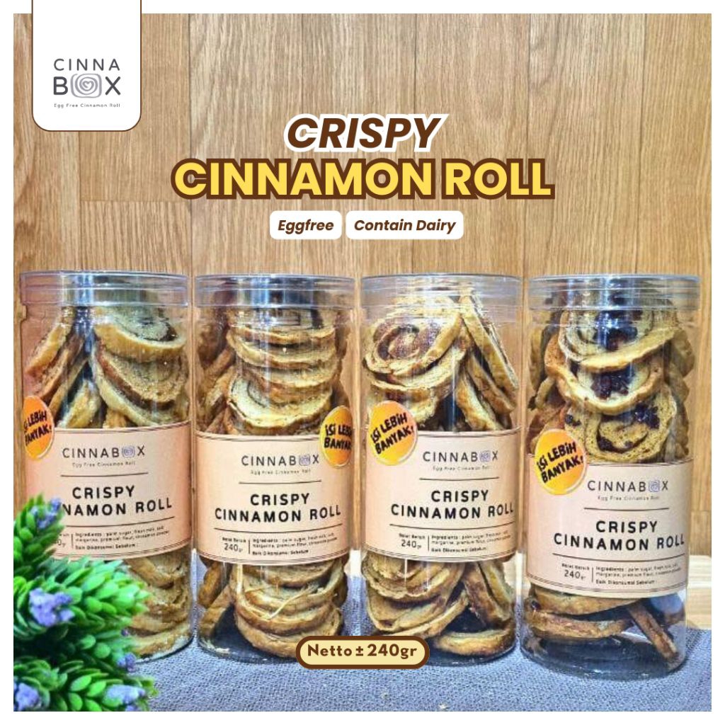 

Crispy Cinnamon Rolls (Bagelan Cinnamon Rolls)