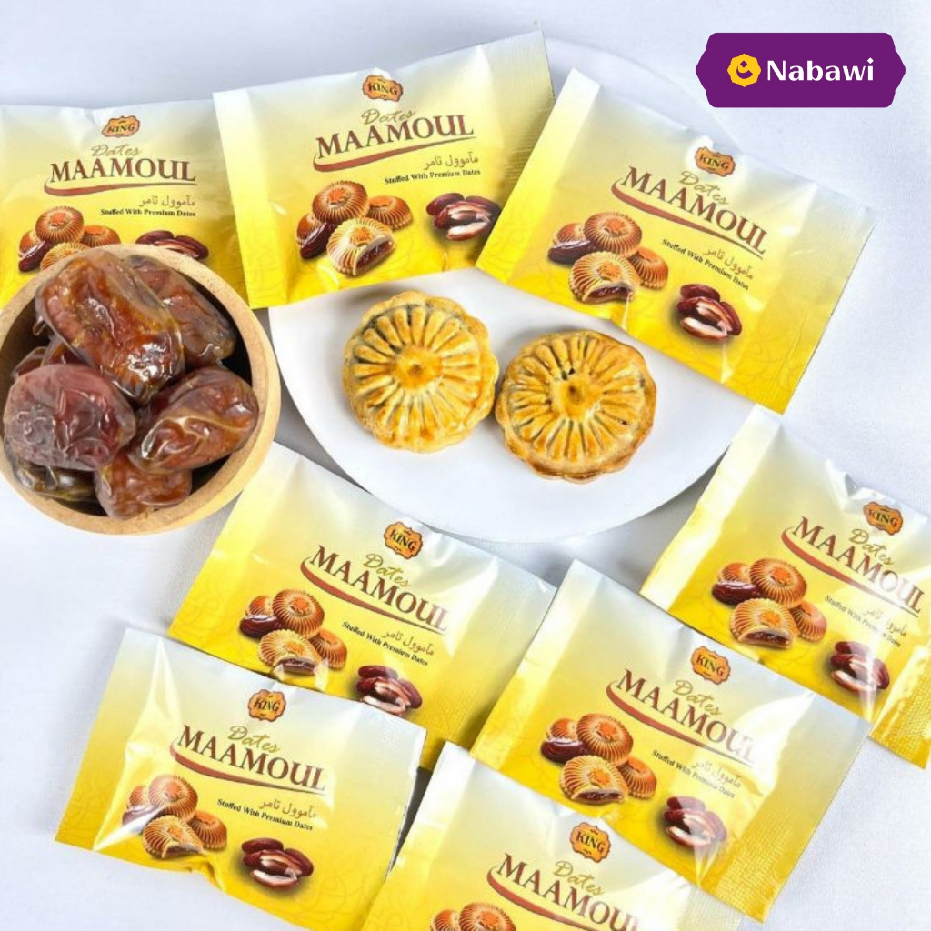 Maamoul Biskuit Kue Isi Kurma Asli Arab/Camilan Manis Oleh Oleh Haji