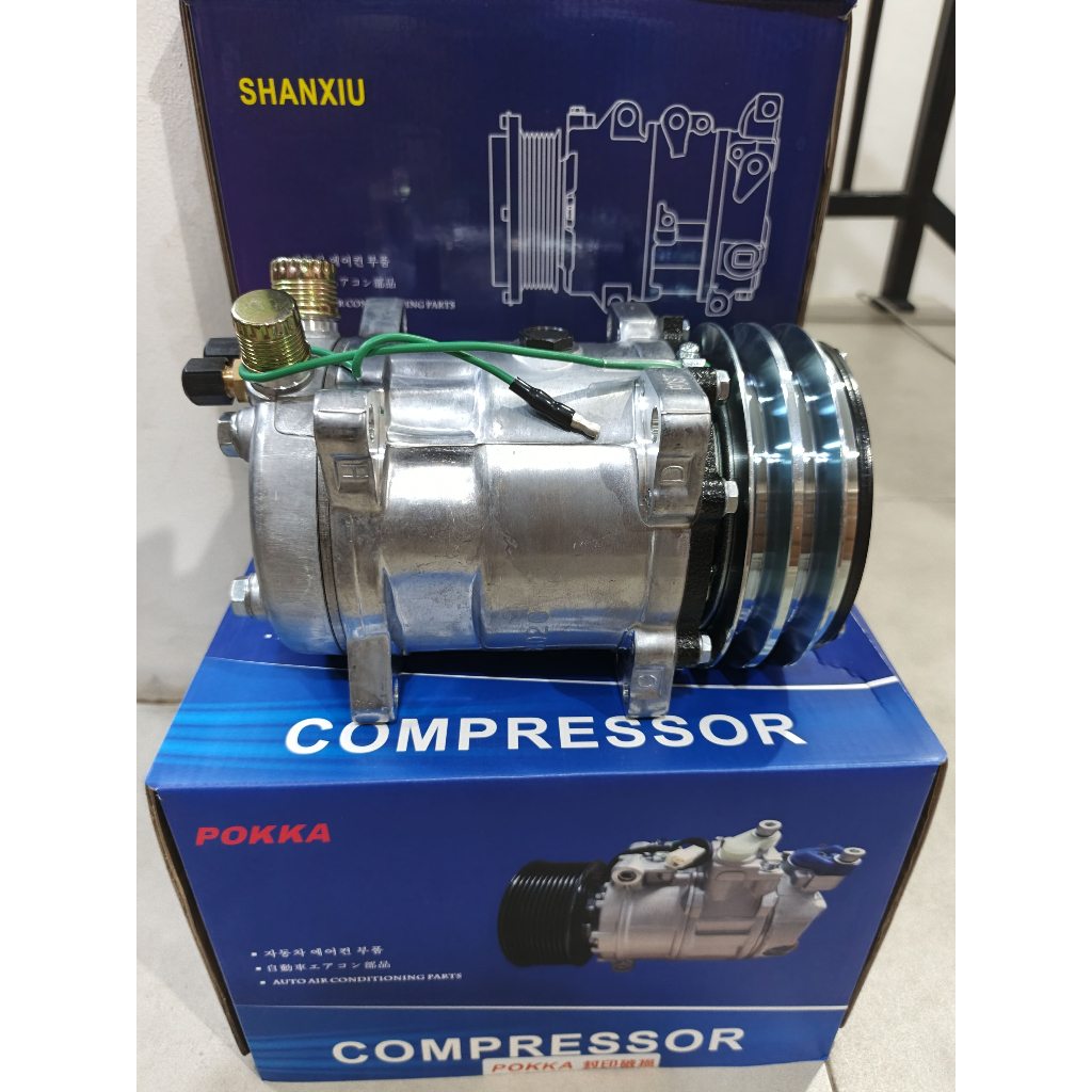 Kompresor ac mobil sanden 508 24Volt