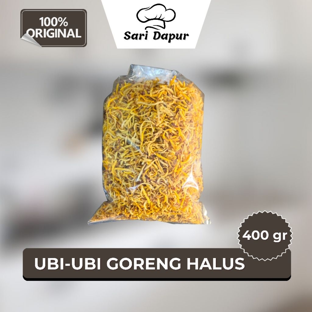 

Ubi-Ubi Goreng Halus 400gr