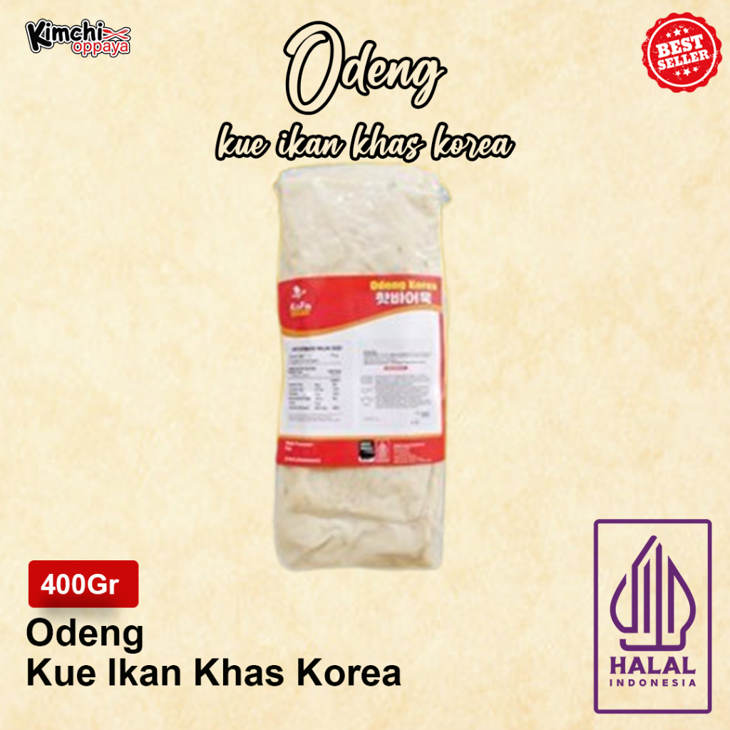 

Kimchi Oppaya - Varian Odeng dan Rice Cake 500 Gram Halal Cemilan Korea