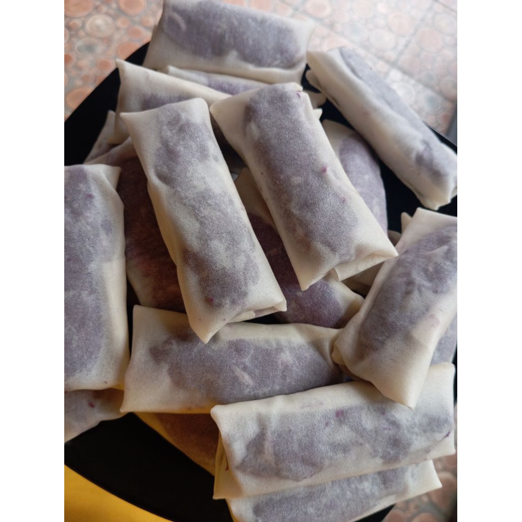 

lumpia ubi keju lumer