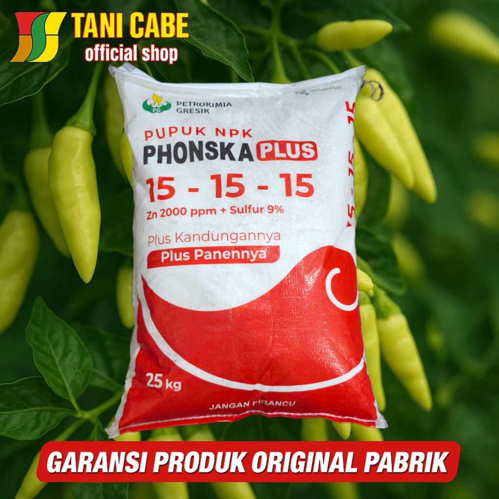 Pupuk Phonska plus 1 sak 25 kg
