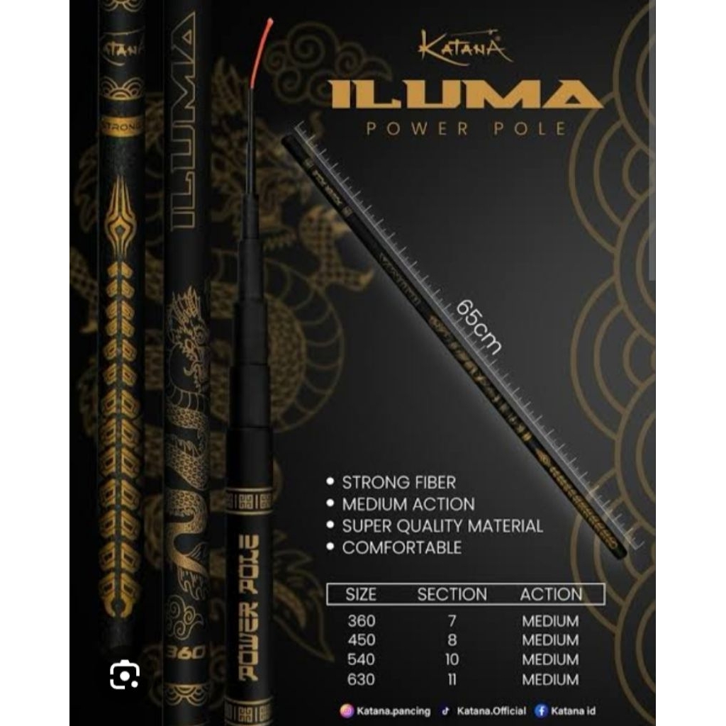 Joran Tegeg Katana Iluma