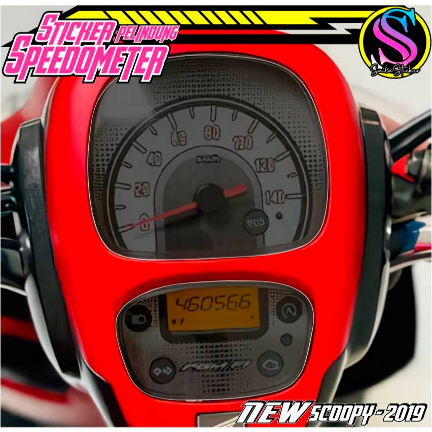 STIKER ANTIGORES,PELIDUNG SPEEDOMETER SCOOPY 2019/STICKER CUTTING/STIKER ANTI GORES SPIDO NEW SCOOPY
