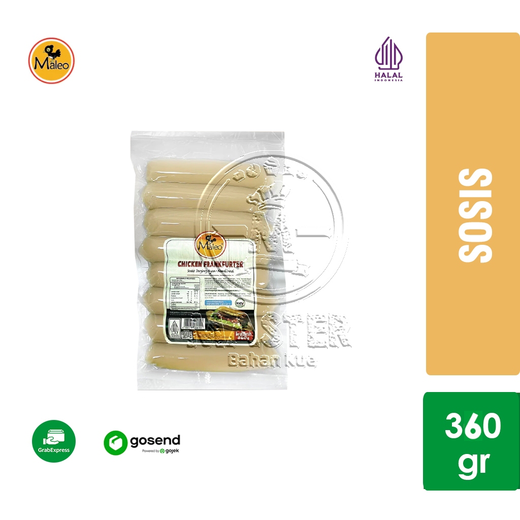 

Sosis Ayam Frankfurter MALEO Chicken Frankfurter Sausage 360gr [KHUSUS INSTANT]