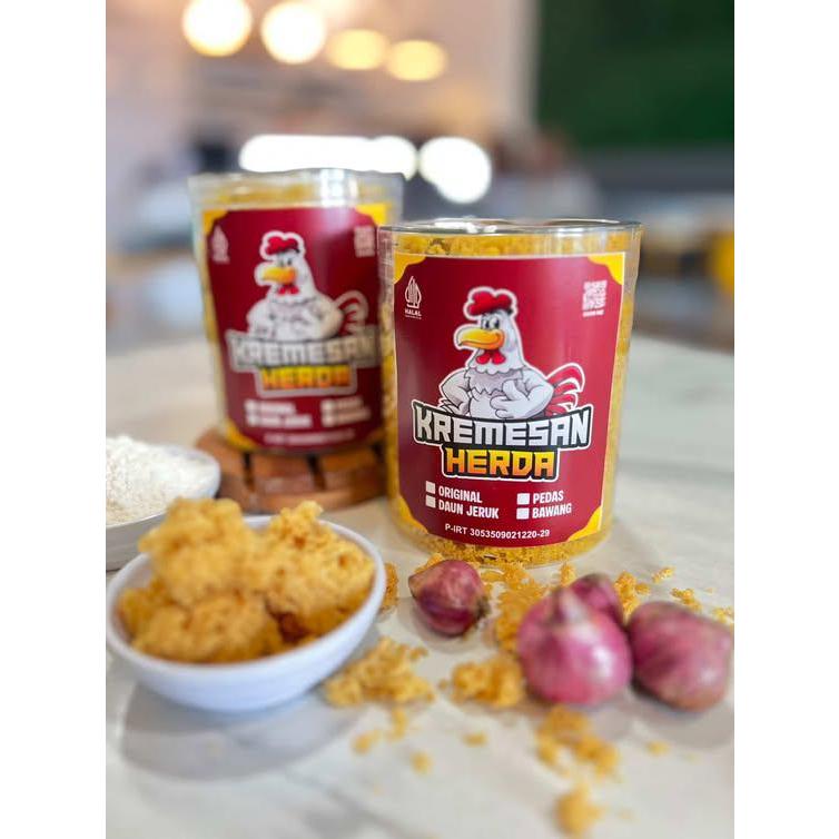 

Kremesan Bawang by Herda Cake Kemas Toples 300gr