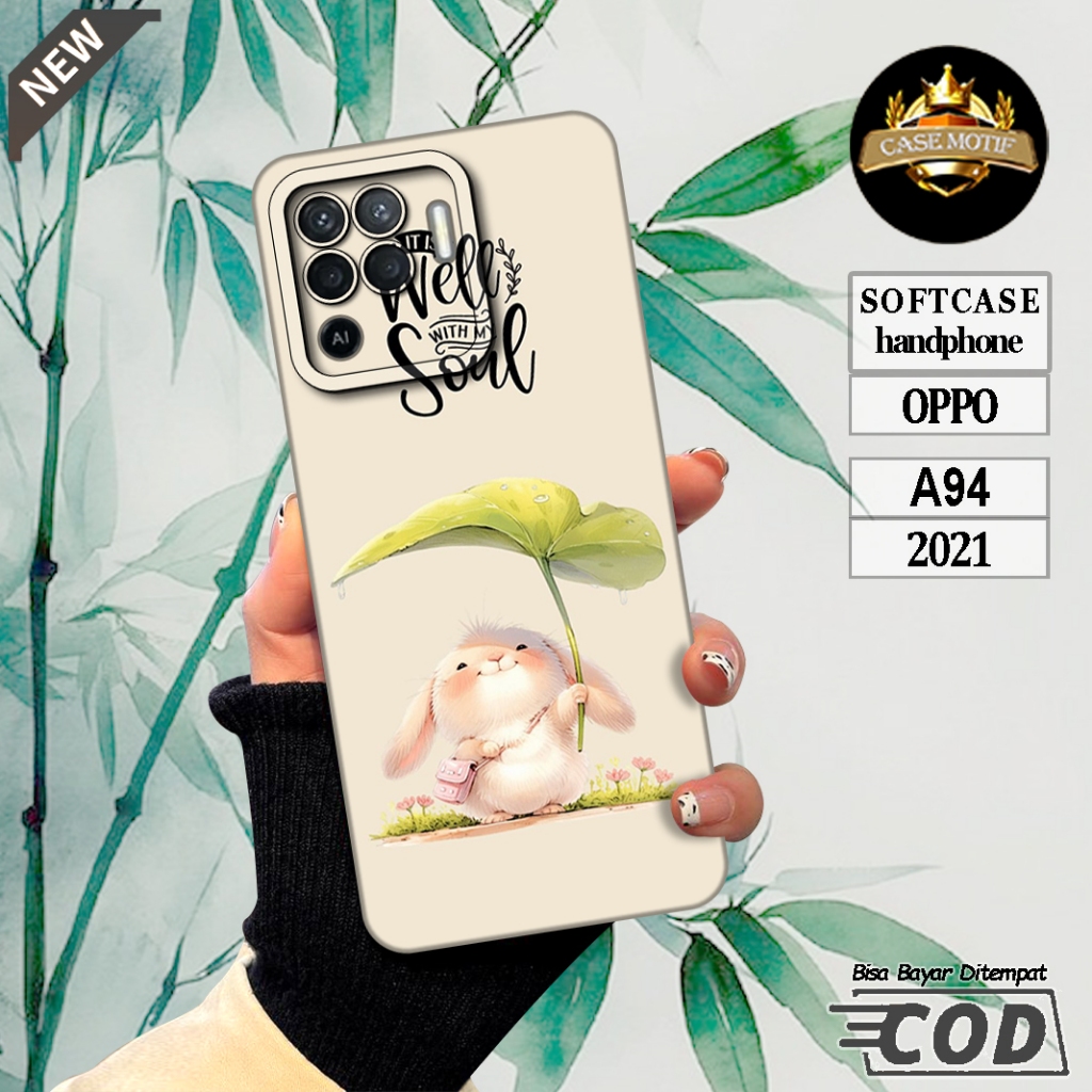 Case OPPO A94 Casing OPPO A94 4G Terbaru 2021 Aksesoris Softcase Casing Silikon Case Hp Murah