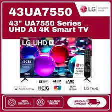 LG Smart Digital TV 32 32LR600 32LR600BPSB 32 INCHI/ 43UA7550 43 Inch FREE Magic Remote