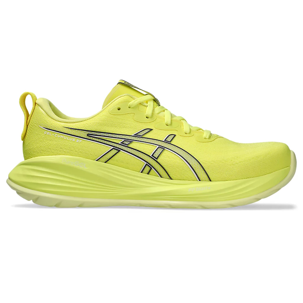 Asics Sepatu Running Gel-Cumulus 27 Men - Citron/White