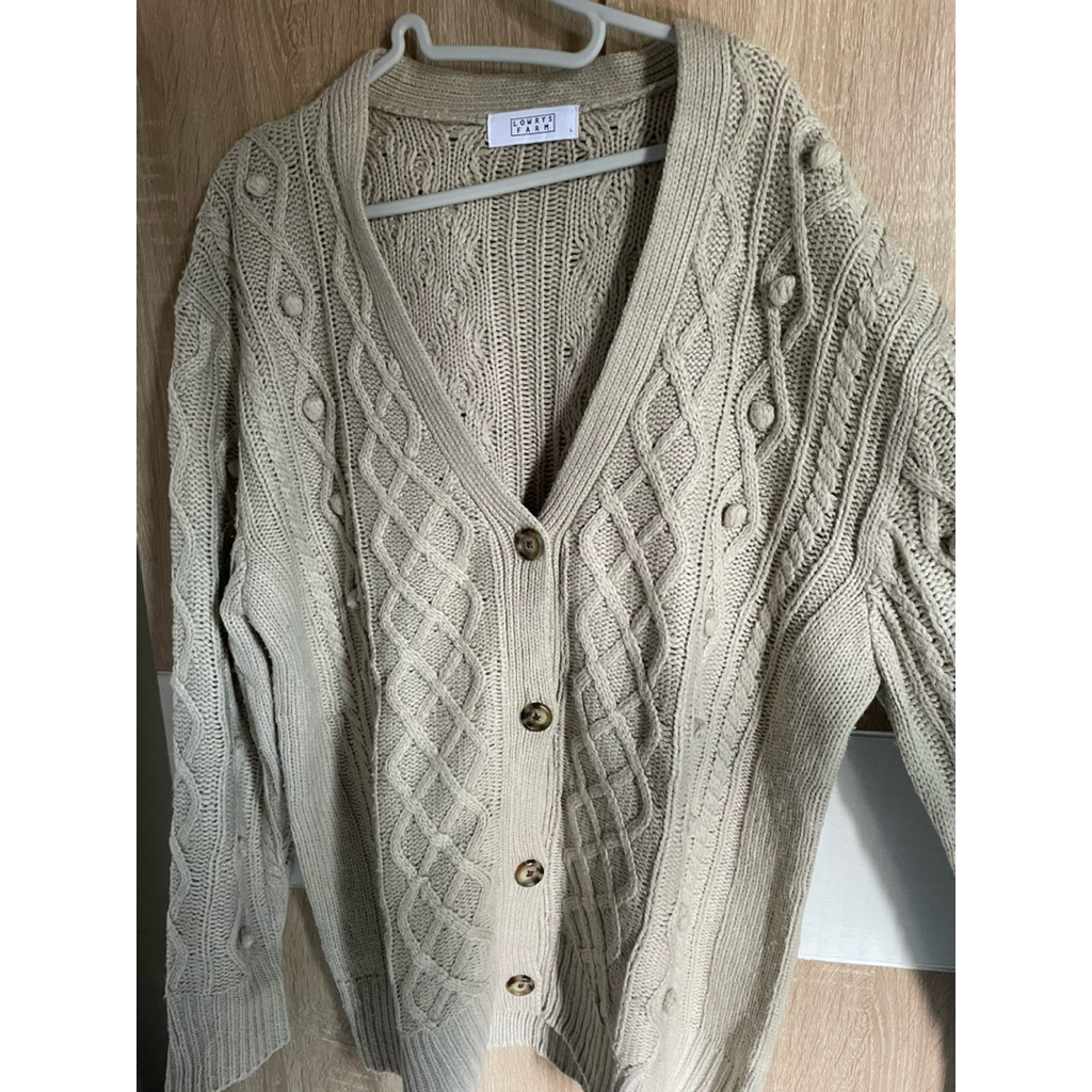 cardigan rajut asli winter brand: LOWRYS FARM