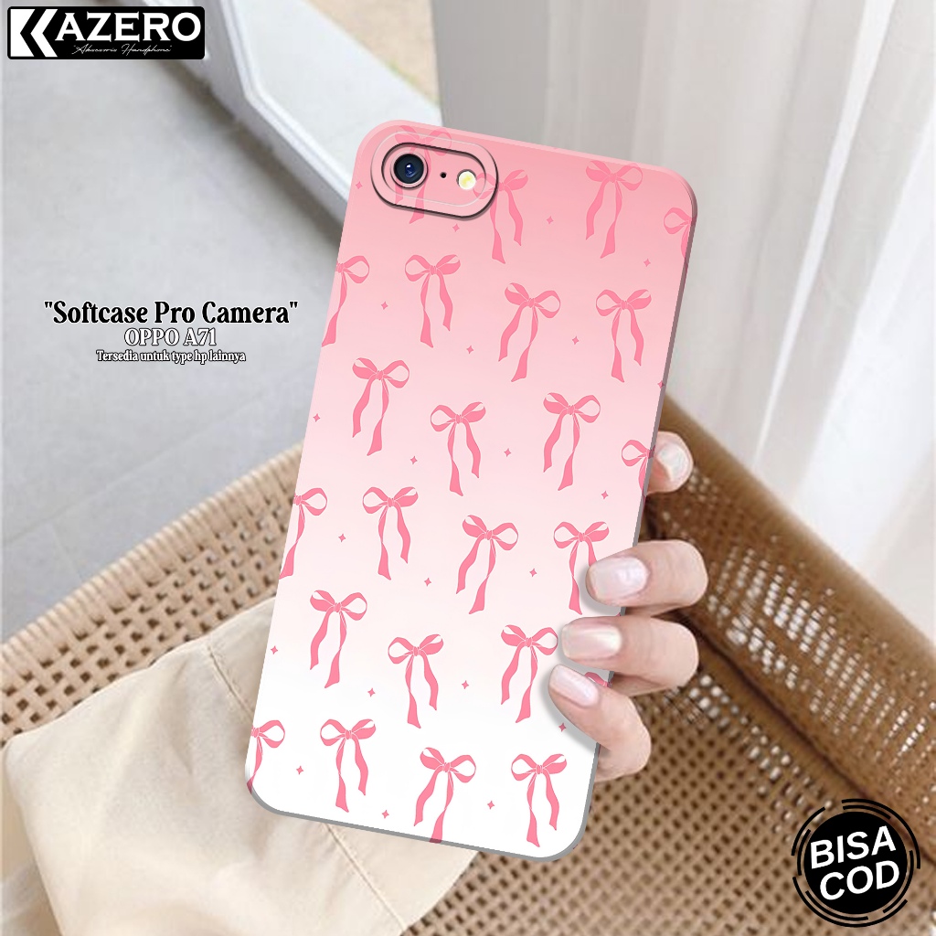 Softcase Hp OPPO A71 Terbaru Fashion Case Aesthetic Case OPPO A71 Silikon Pro Camera Casing OPPO  A7