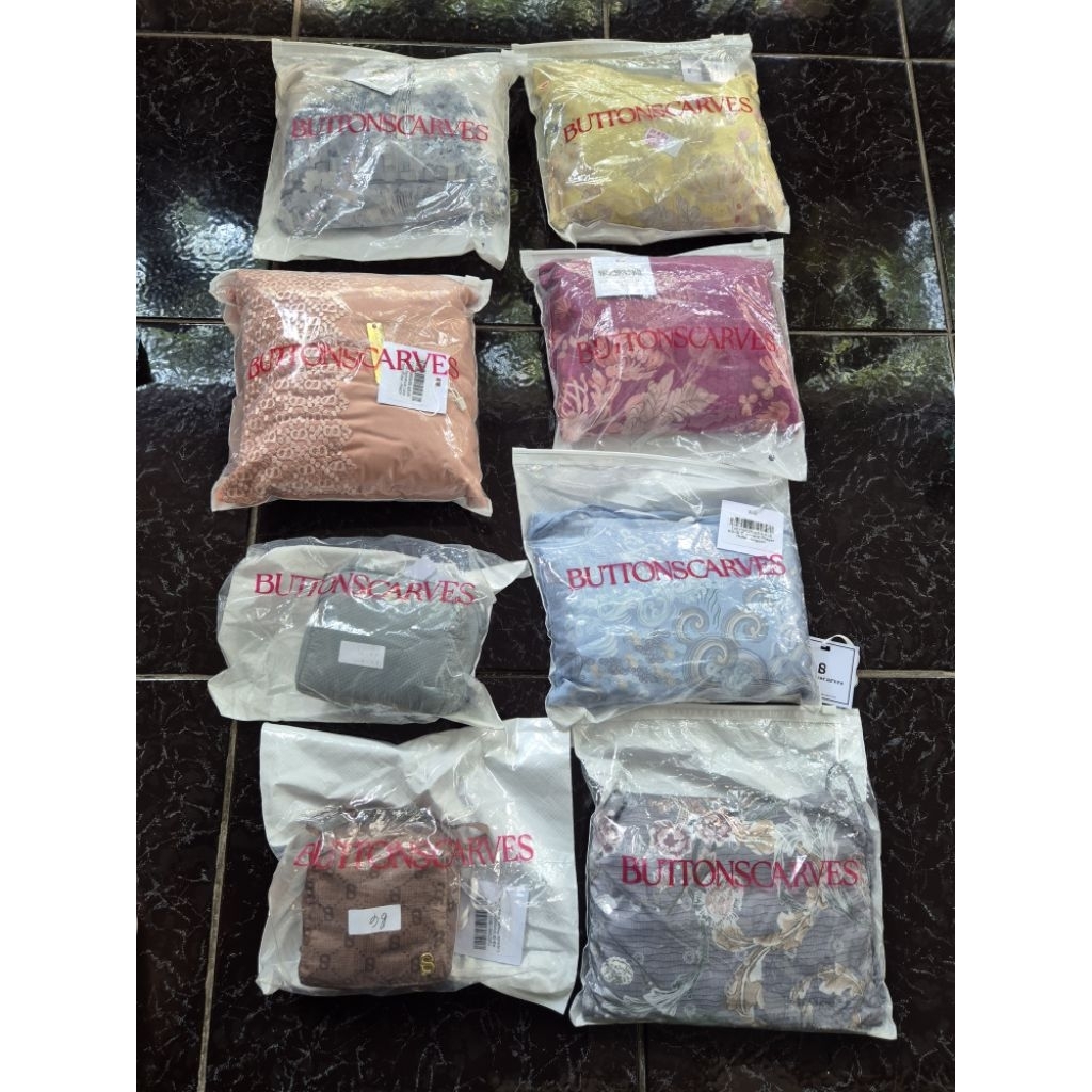 MODINITY 2026‼️ BUTTONSCARVES PRAYER ROBE AS IS. BUTTON SCARVES MUKENA CUCI GUDANG. BS PAYDAY SALE. 