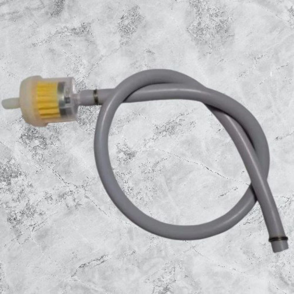 Selang Bensin Abu + Saringan Bensin Magnet Abu Bahan German Kualitas Super Bahan Original Universal 