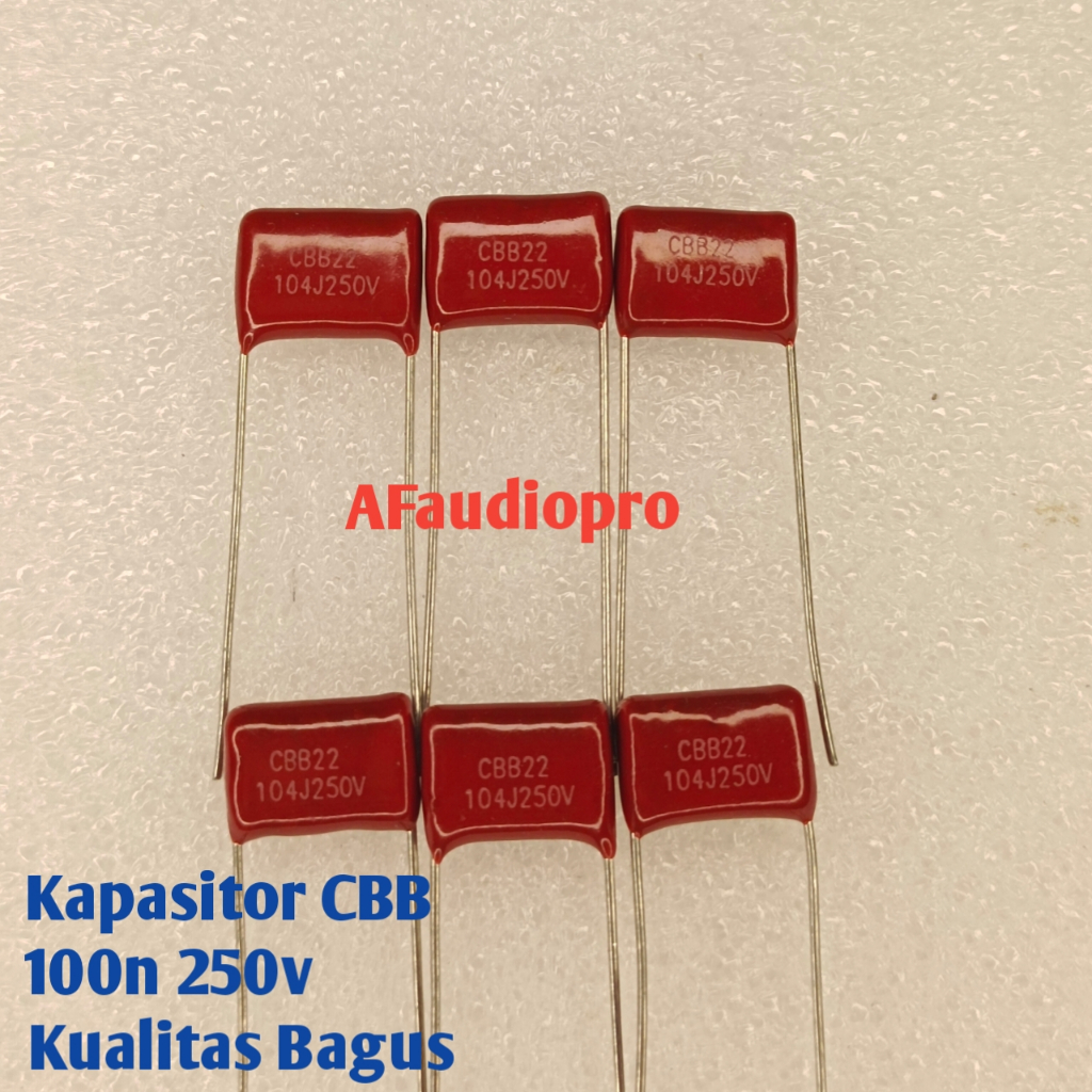 Kapasitor CBB 100n/104 250v